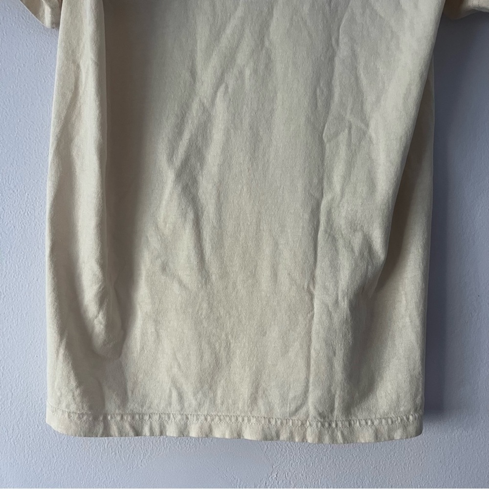 Sporty & Rich Minimalist Classic Tee Bone XS - Picture 6 of 8
